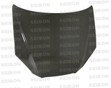 Seibon OEM-style carbon fiber hood for 2008-2012 Hyundai Genesis 2dr (HD0809HYGEN2D-OE)