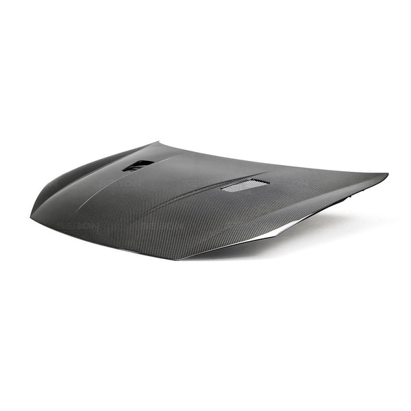 Seibon TM-style carbon fiber hood for 2010-2014 VW Golf / GTI (Shaved ...