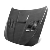 Seibon GTR-style carbon fiber hood for 2012-2013 BMW F10 (HD1012BMWF10-GTR)