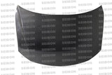 Seibon OEM-style carbon fiber hood for 2011-2013 Scion TC (HD1112SCNTC-OE)