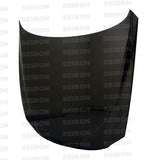 Seibon OEM-style carbon fiber hood for 1992-2000 Lexus SC300/SC400 (HD9200LXSC-OE)