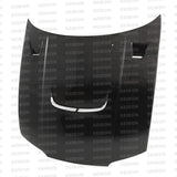 Seibon JU-style carbon fiber hood for 1995-1996 Nissan R33 GT-R (HD9596NSR33-JU)