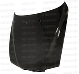 Seibon OEM-style carbon fiber hood for 1997-2003 BMW E39 (HD9703BMWE39-OE)