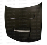 Seibon DV-style carbon fiber hood for 1997-1998 Nissan 240SX (HD9798NS240-DV)