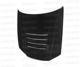 Seibon DS-style carbon fiber hood for 1999-2001 Nissan Skyline R34 GT-R (HD9901NSR34-DS)