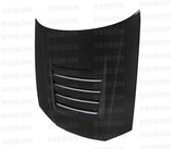 Seibon DS-style carbon fiber hood for 1999-2001 Nissan Skyline R34 GT-S (HD9901NSR34S-DS)