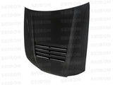 Seibon DS-style carbon fiber hood for 1999-2001 Nissan S15 (HD9901NSS15-DS)