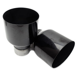 Invidia 22-25 Honda Civic Type R FL5 Q300 Black Tip Cat-back Exhaust (HS22CTRFQ33SBL)