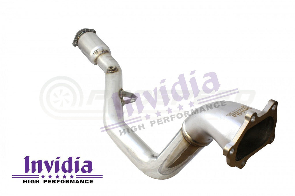 Invidia Down Pipe "Australian Spec" w/300 CPSI Cat - Subaru WRX 08-14/STI 08-21/LGT 07-09/FXT SH (5MT/6MT/4AT) (HS08SW1DPCEA3)