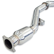 Load image into Gallery viewer, Invidia Front Pipe/J Pipe w/300 CPSI Cat - Subaru WRX VA 15-21 (Manual) (HS15SWMDOCBEA3)