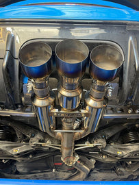 Invidia Acura Integra Type-S De5 R400 Single Layer Ti -Tip (HS23AISFGM3STL)