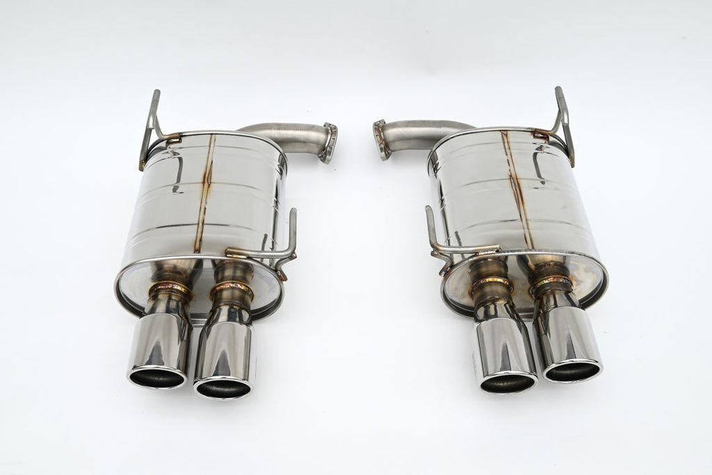 Invidia 22+ Subaru WRX Q300 3.5in. Rolled Dual Wall S.S Tip Axle-back Exhaust (HS22SW4AQ4RSL)