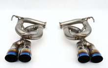 Load image into Gallery viewer, Invidia 22+ Subaru WRX Twin Loop 3.5in. Single Layer T.I Tip Axle-Back Exhaust (HS22SW4AT4STL)