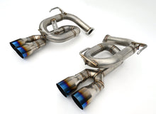 Load image into Gallery viewer, Invidia 22+ Subaru WRX Twin Loop 3.5in. Single Layer T.I Tip Axle-Back Exhaust (HS22SW4AT4STL)