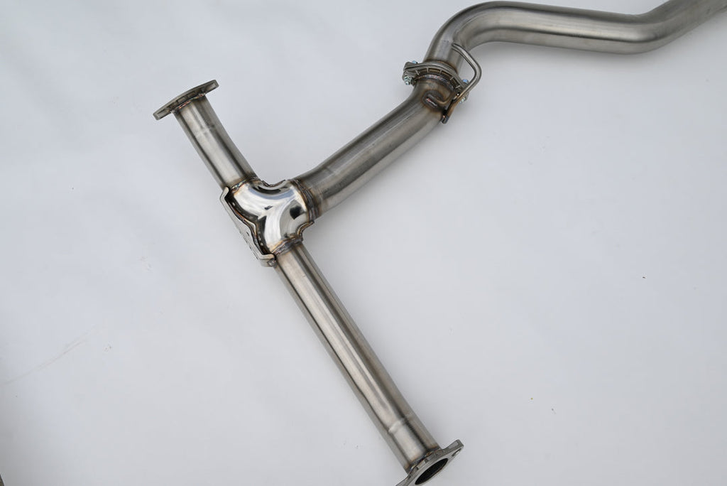 Invidia 22+ Subaru WRX Ultra Quiet 60MM Mid-Pipe Kit w/ Resonator (HS22SW4OE6MIPRL)