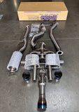 Invidia Acura Integra Type-S De5 Q300 Single Layer Ti -Tip (HS23AISFQ33STL)