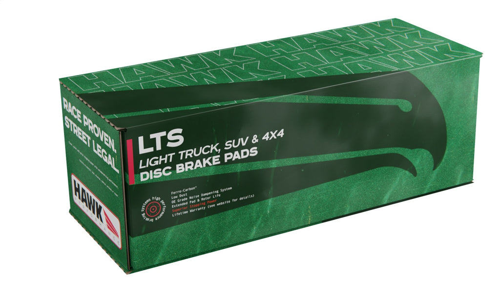 Hawk Performance 14-18 Chevy Silverado Street LTS Rear Brake Pads (HB919Y.670)