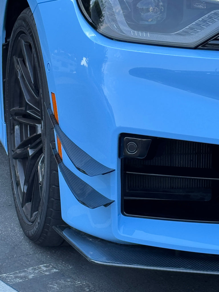 APR Performance BMW G87 M2 Carbon Fiber Front Bumper Canards (AB-520224)