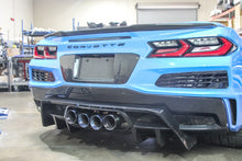 Load image into Gallery viewer, Chevrolet Corvette C8 Z06 Carbon Fiber License Plate Backing (CBX-C8ZO6LIC)