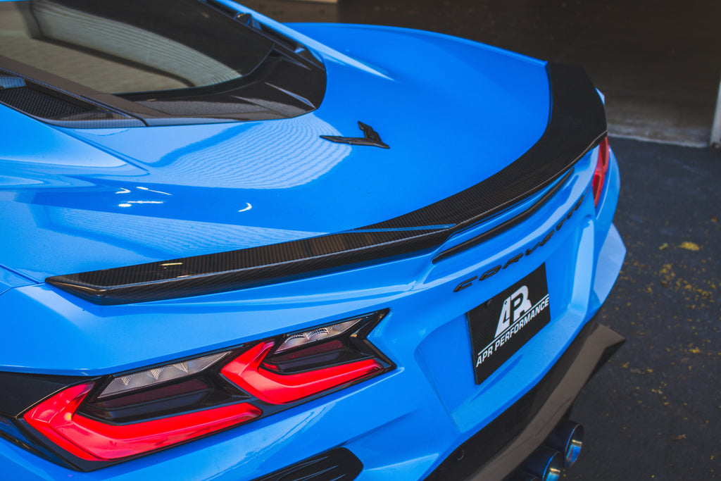 Chevrolet Corvette C8 Z06 Carbon Fiber Rear Spoiler Delete (AS-106826)