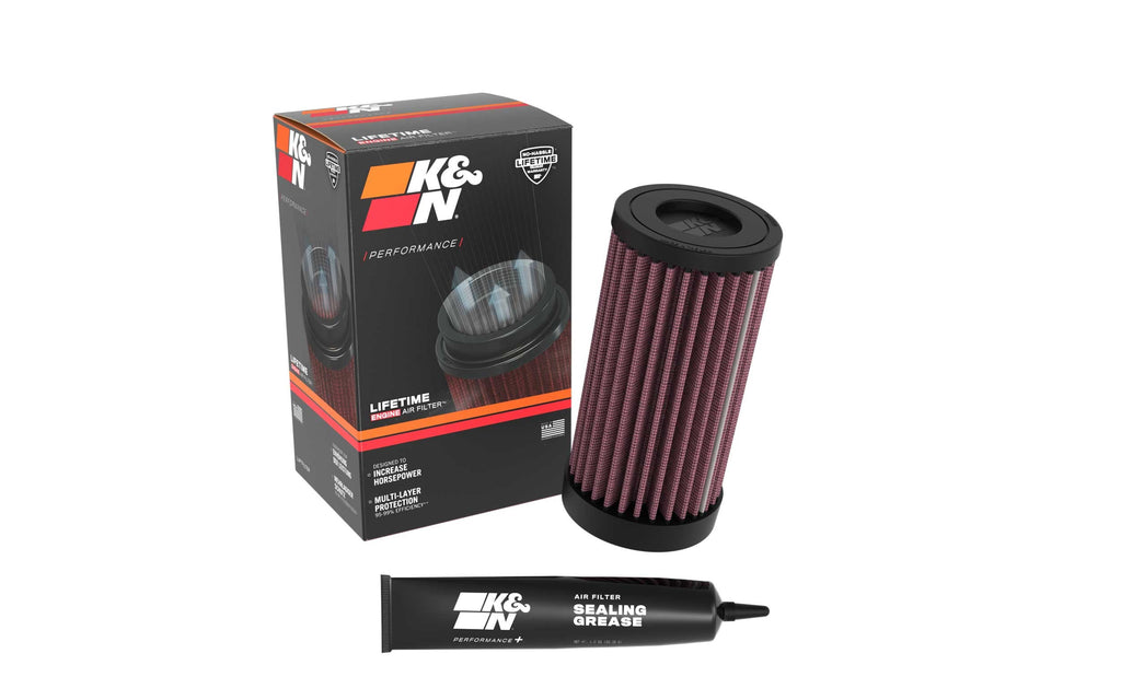 K&N 00-09 Kawasaki KAF620 High-Flow Original Lifetime Engine Air Filter (KA-6201)