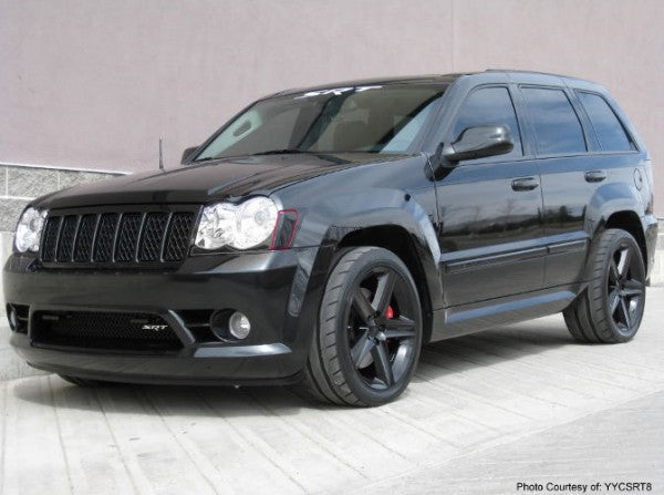 Light Covers Unpainted For 08-10 Jeep Grand Cherokee Stillen