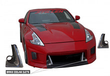 Load image into Gallery viewer, 370Z Z34 Brake Cooling Duct Inserts Fangs 09-20 Nissan 370Z Z34 Stillen