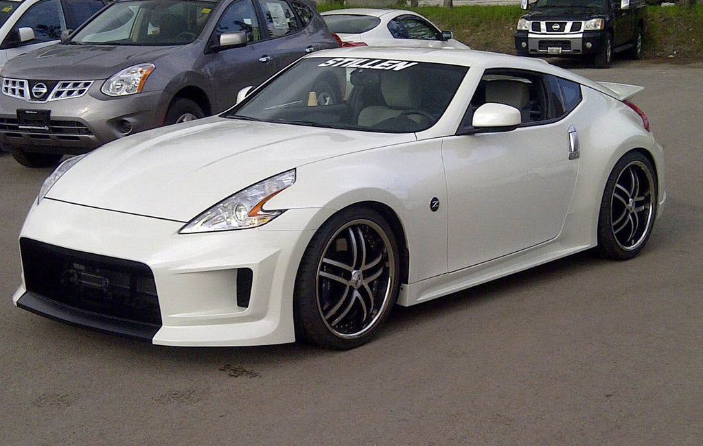 370Z Z34 Front Fascia Unpainted For 09-20 Nissan 370Z Z34 Stillen