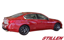 Load image into Gallery viewer, Infiniti Q50 Rear Diffuser Matte Black For 14-17 Infiniti Q50 Stillen