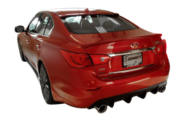 Infiniti Q50 Rear Diffuser Unpainted For 14-17 Infiniti Q50 Stillen