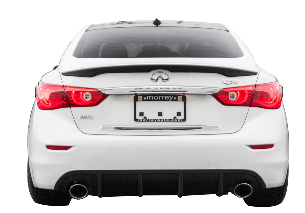 Infiniti Q50 Rear Diffuser Unpainted For 14-17 Infiniti Q50 Stillen