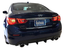 Load image into Gallery viewer, Infiniti Q50 Rear Diffuser Unpainted For 14-17 Infiniti Q50 Stillen