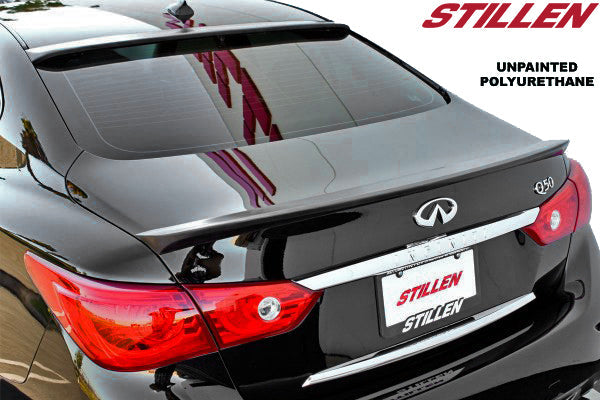 Infiniti Q50 Roof Wing Unpainted For 14-17 Infiniti Q50 Stillen