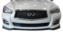 Load image into Gallery viewer, Infiniti Q50 Premium Front Splitter Matte Black For 14-17 Infiniti Q50 Stillen