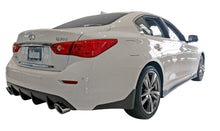 Load image into Gallery viewer, Infiniti Q50 Side Skirts Matte Black For 14-17 Infiniti Q50 Stillen