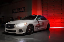 Load image into Gallery viewer, Infiniti Q50 Side Skirts Matte Black For 14-17 Infiniti Q50 Stillen