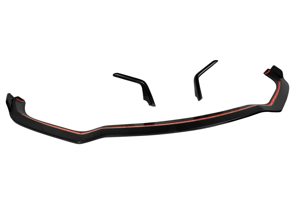 Stillen Infiniti Q60 Front Splitter & Winglets Unfinished For 17-21 Infiniti Q60 (KB11232UF)