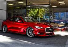 Load image into Gallery viewer, Stillen Infiniti Q60 Front Splitter &amp; Winglets Unfinished For 17-21 Infiniti Q60 (KB11232UF)