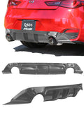 Stillen 2017-2021 Infiniti Q60 3.0t Rear Diffuser [Unpainted] - KB11235