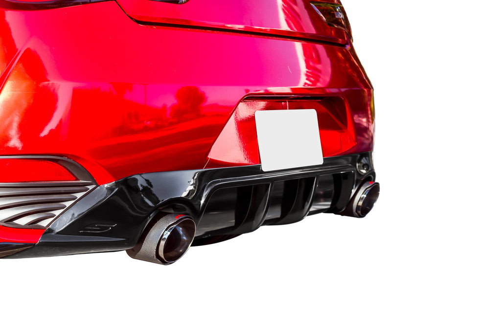 Infiniti Q60 3.0t Rear Diffuser Matte Black For 17-21 Infiniti Q60 3.0t Stillen