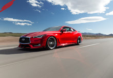 Load image into Gallery viewer, Infiniti Q60 Side Skirts &amp; Rear Corners Matte Black For 17-22 Infiniti Q60 Stillen