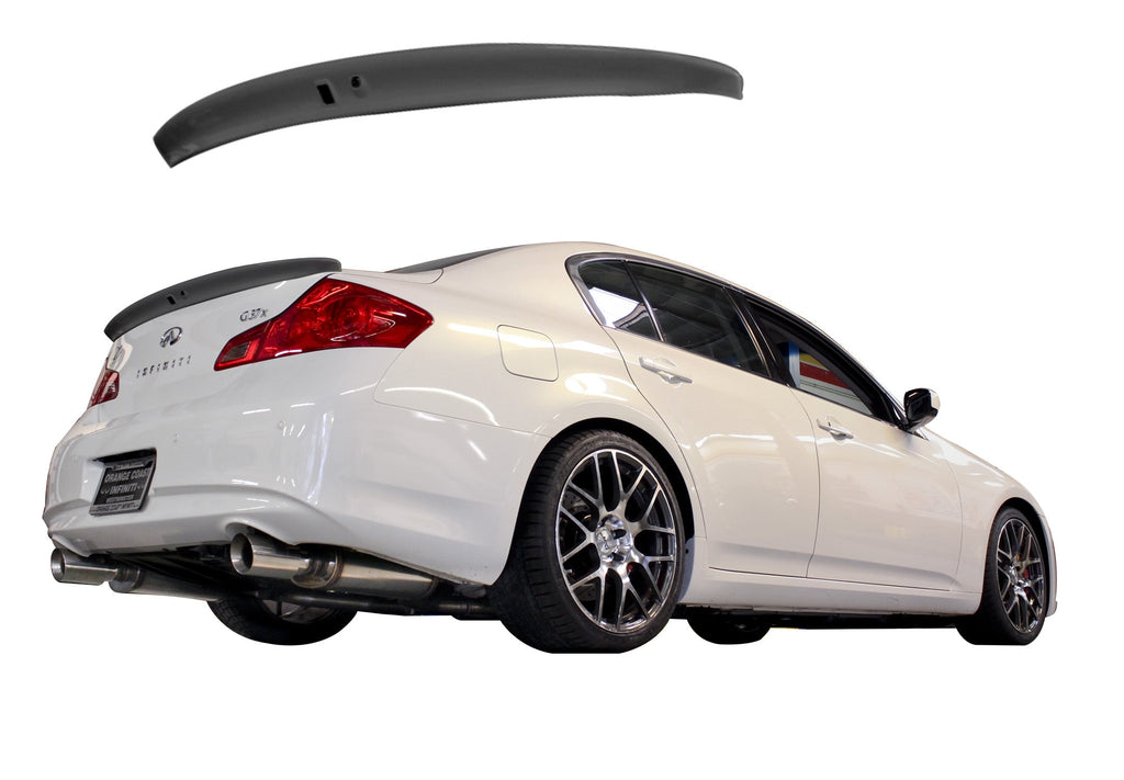 Infiniti G35/G37 Trunk Spoiler Backup Camera Unpainted For 07-08 Infiniti G35 09-12 G37 Stillen