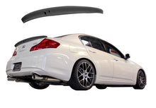 Load image into Gallery viewer, Infiniti G35/G37 Trunk Spoiler Backup Camera Unpainted For 07-08 Infiniti G35 09-12 G37 Stillen