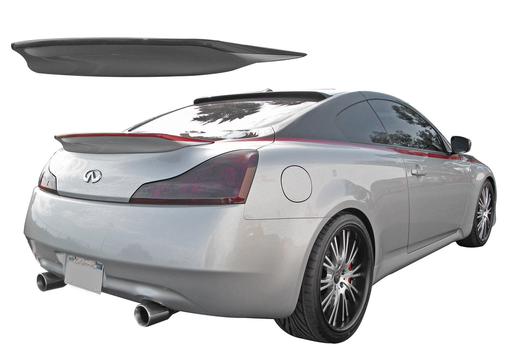 Infiniti G37/Q60 Rear Trunk Spoiler Unpainted For 08-13 Infiniti G37 Coupe 14-15 Q60 Stillen