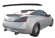 Load image into Gallery viewer, Infiniti G37 Roof Spoiler Unpainted For 08-13 Infiniti G37 Coupe Stillen