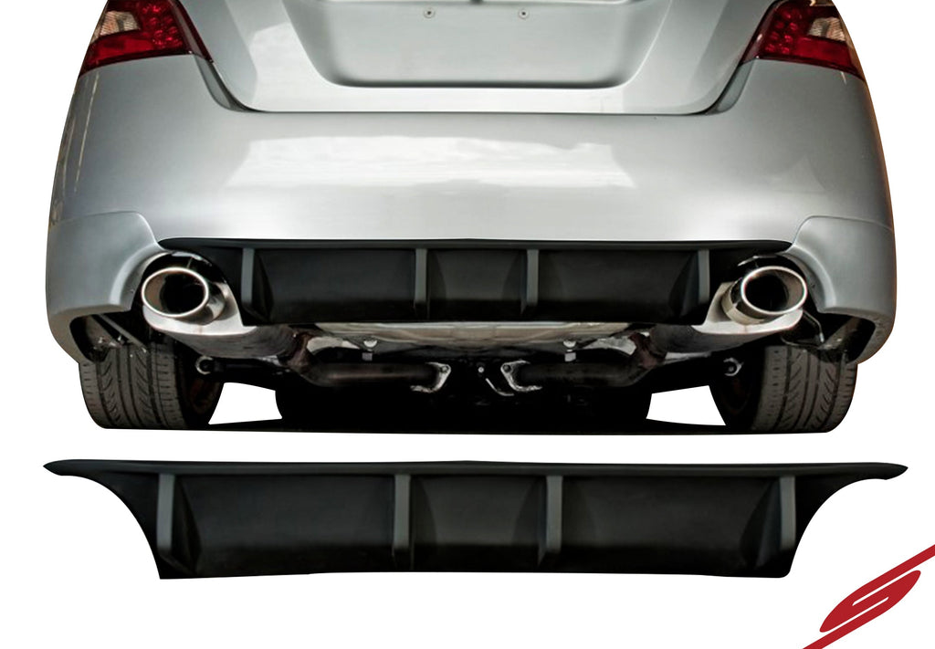 Nissan Maxima Rear Diffuser Matte Black For 09-15 Nissan Maxima Stillen