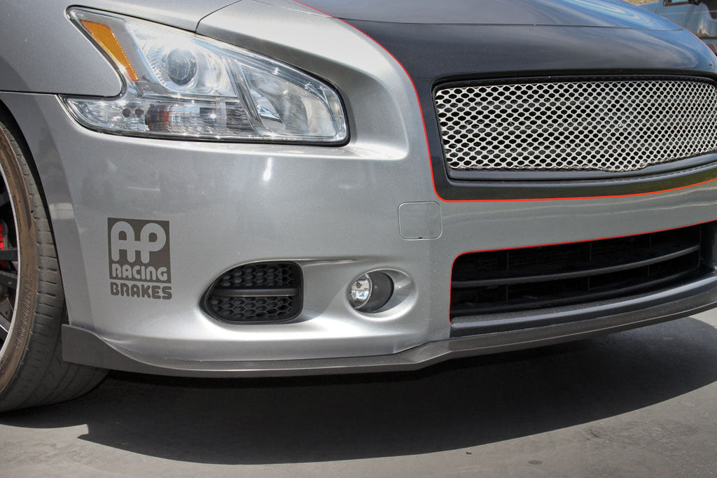 Nissan Maxima Front Splitter Matte Black For 09-15 Nissan Maxima Stillen