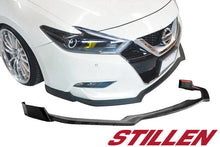 Load image into Gallery viewer, Nissan Maxima Front Lip Splitter Matte Black For 16-18 Nissan Maxima Stillen