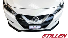 Load image into Gallery viewer, Nissan Maxima Front Lip Splitter Matte Black For 16-18 Nissan Maxima Stillen