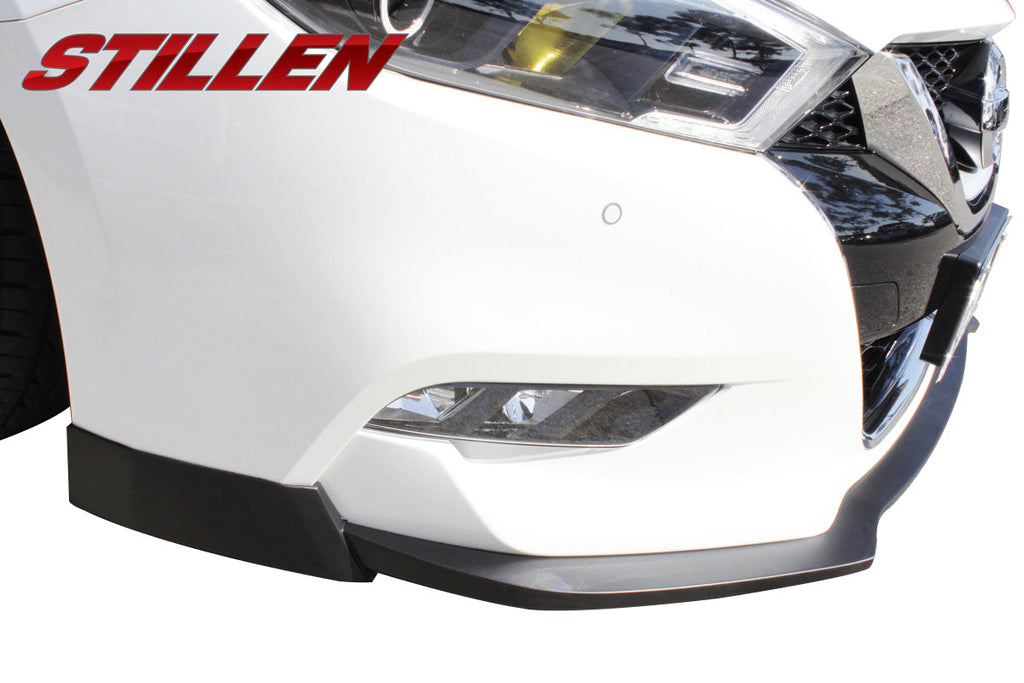 Nissan Maxima Front Lip Splitter Matte Black For 16-18 Nissan Maxima Stillen